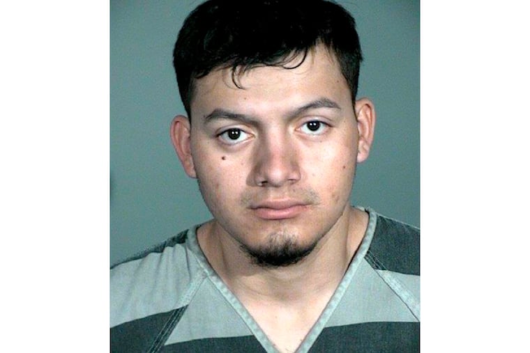 This undated photo provided by the Carson City Sheriff's Office in Carson City, Nev., shows suspect Wilbur Martinez-Guzman. Authorities investigating four recent Nevada killings say murder charges are pending against Martinez-Guzman, suspected of being in the U.S. illegally.