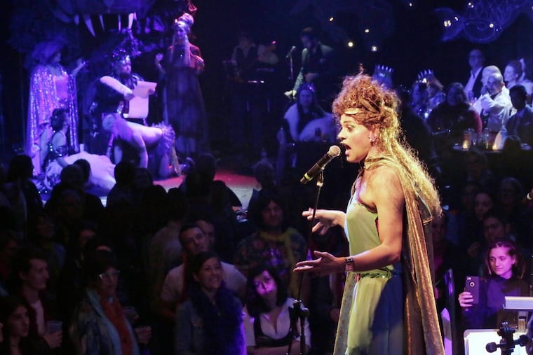 Dito van Reigersberg, alias Martha Graham Cracker, will be part of Taylor Mac’s 24-hour marathon show at PIFA in June. (ELIZABETH ROBERTSON / Staff Photographer)