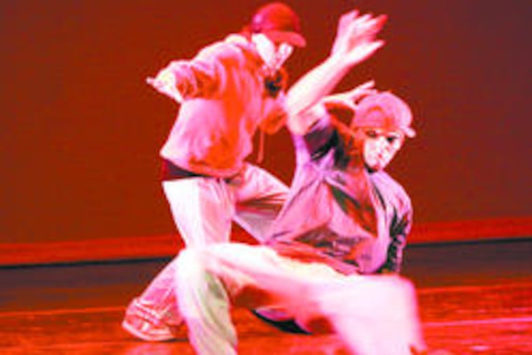 "Rome & Jewels," performed by Rennie Harris' Puremovement at the Kimmel Center Thursday, puts a hip-hop twist on "Romeo and Juliet."