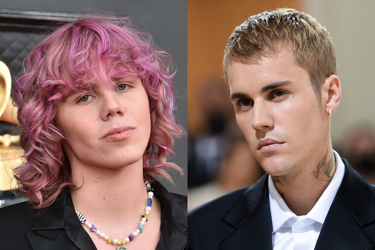"Stay" by The Kid Laroi, left, and Justin Bieber was the top song on Apple Music in 2022.