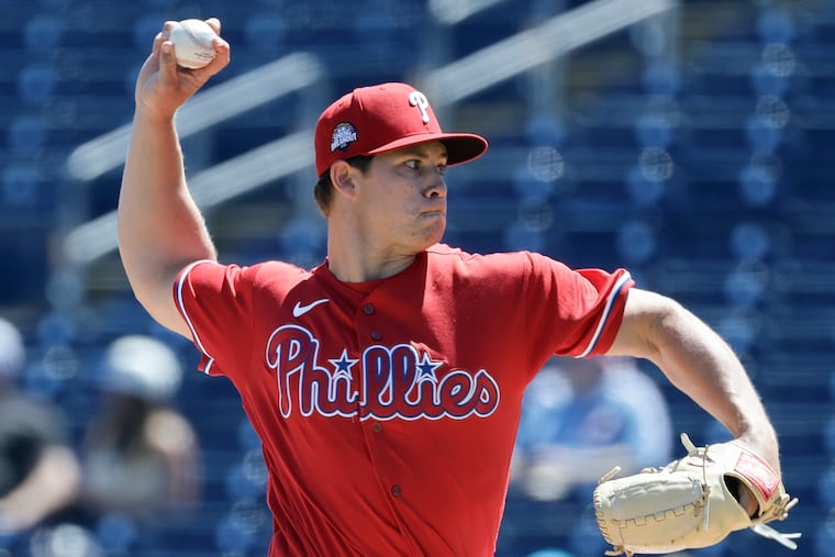 Phillies pitching prospect Gage Wood has a 3.86 ERA and 35 strikeouts in seven starts at double-A Reading.