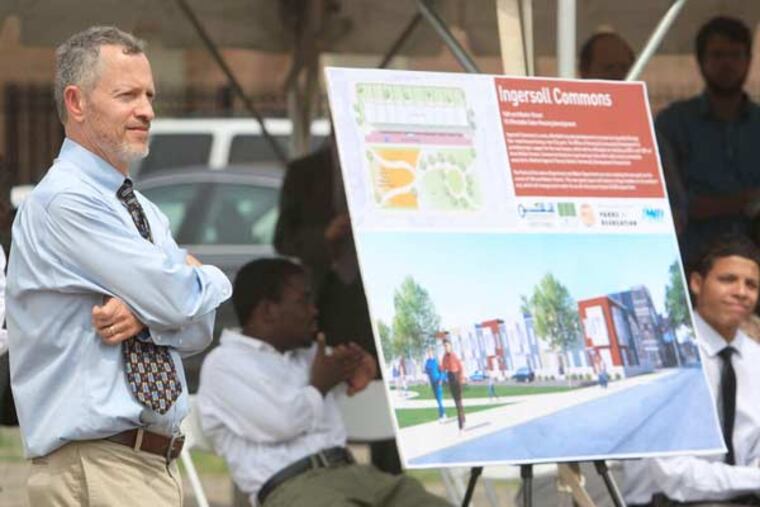 David La Fontaine is the new executive director of Community Ventures, a Quaker-inspired builder of affordable housing and one of the few nonprofit developers left in the city.