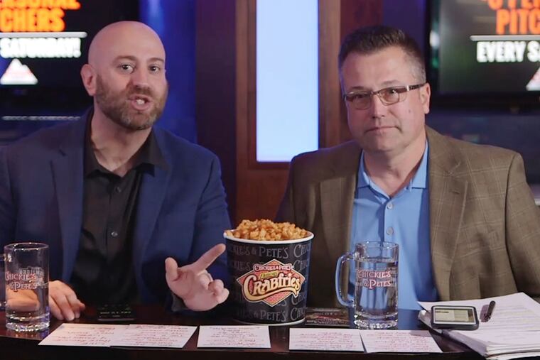 Former 97.5 The Fanatic hosts Eytan Shander (left) and Harry Mayes are teaming up for a new midday show on 97.3 ESPN in South Jersey.