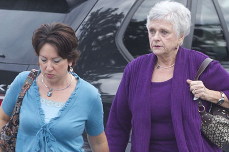 Dorothy "Dottie" Sandusky (right) has not spoken with her youngest son since he said he, too, was abused. ED HILLE / Staff Photographer