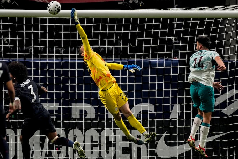 Wayne's Matt Freese had a busy night in the U.S. net, but his saves ensured he stayed as the No. 1 goalkeeper on the depth chart.