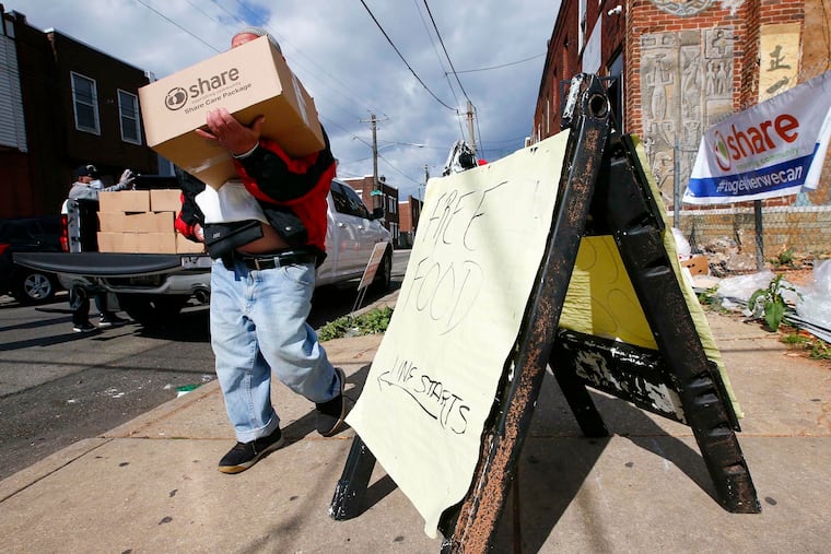 The Share Food Program, as well as Philabundance, are seeing hunger needs spike in the region because of inflation and the end of the expansion of the child tax credit.