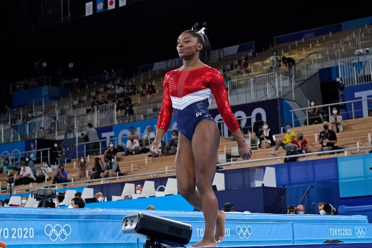 USA Gymnastics said Simone has not decided whether to participate in the balance beam final, which is scheduled for Tuesday.