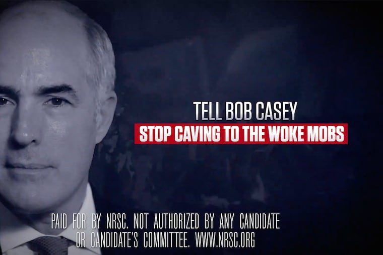 The National Republican Senatorial Committee, the campaign arm for the Senate Republicans, and its counterpart in the House, are dropping digital ads on Wednesday targeting potentially vulnerable incumbent Democrats such as Sen. Bob Casey (D., Pa.).