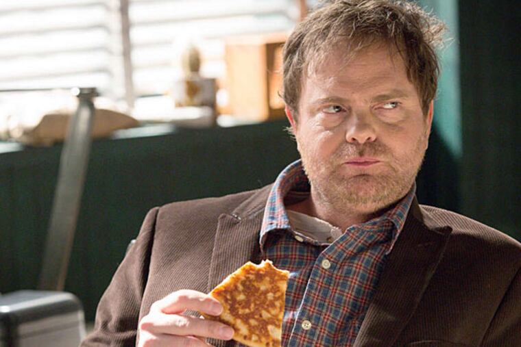 Rainn Wilson as police detective Everett Backstrom. Beneath that crusty exterior is a gooey center. (SERGEI BACHLAKOV / Fox)