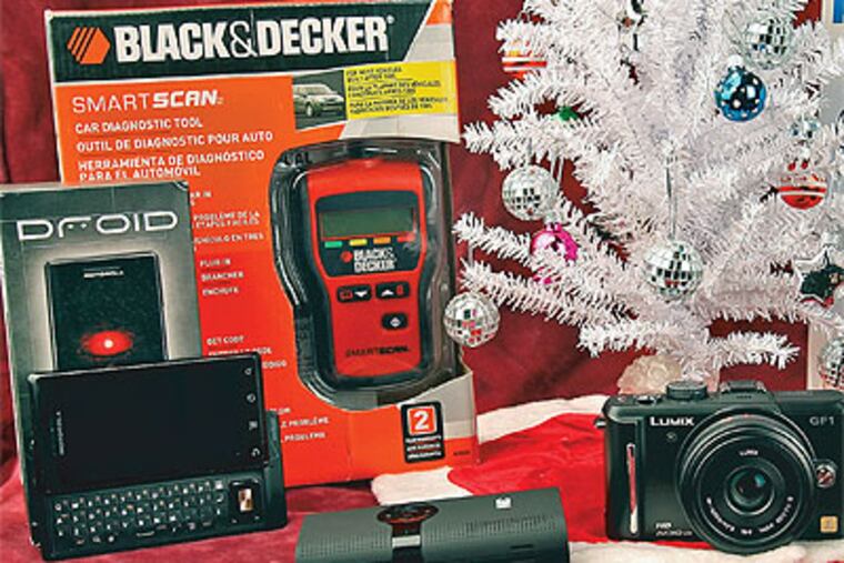 'Tis the season for innovative holiday gifts - from Droid smart phones to the Philips Wake-Up Light. (Steven M. Falk / Staff Photographer)