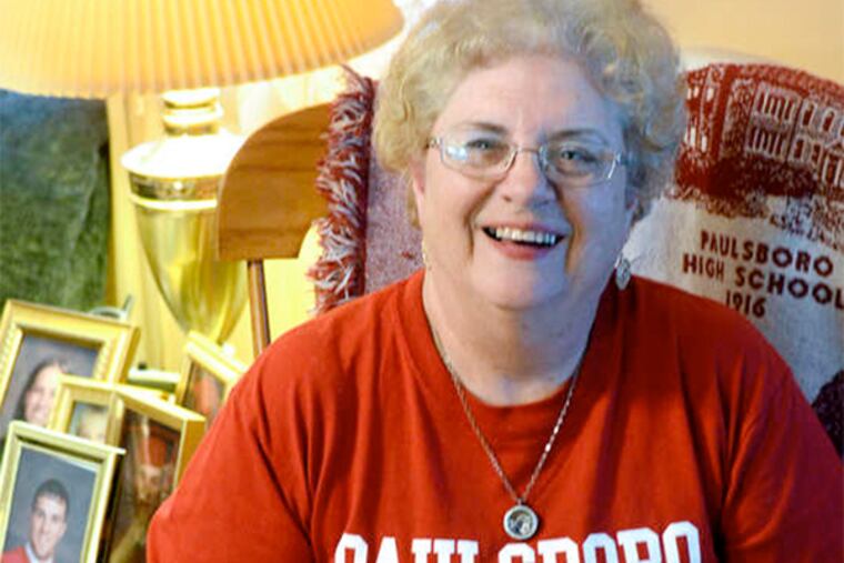 Red Raiders red and white figures prominently in Irma Stevenson's life.