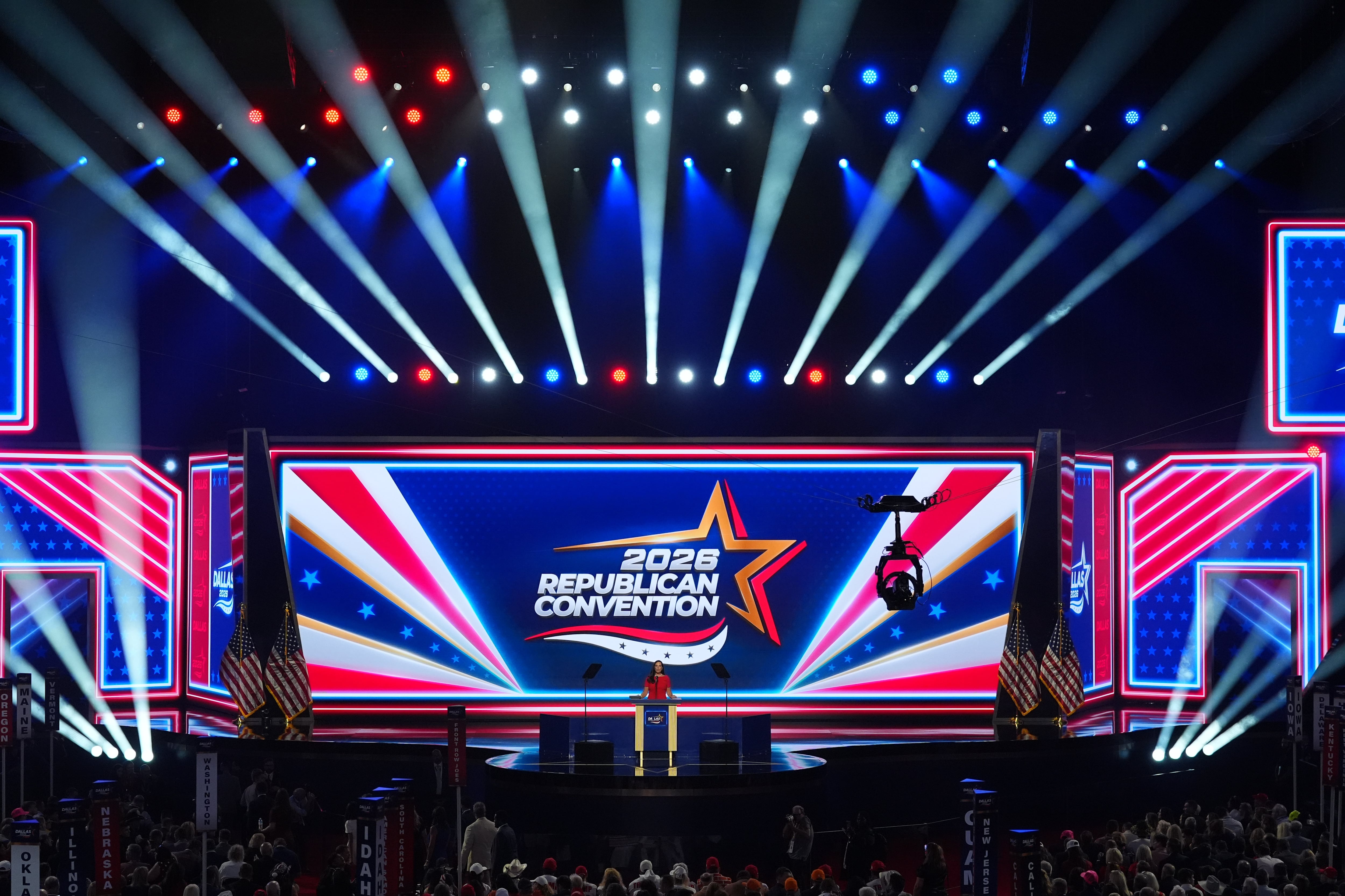 Republicans begin two-day midterm convention billed as a 'Trump-a-Palooza'