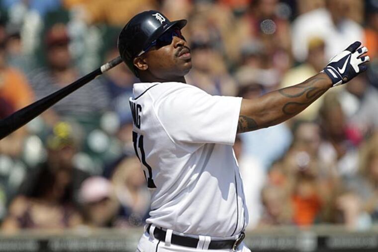 The Phillies have signed Delmon Young to a one-year $750,000 deal. (AP Photo)