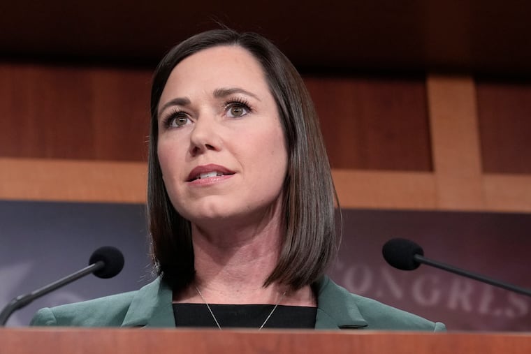 Sen. Katie Britt, R-Ala., offered the GOP response to the State of the Union address March 7.