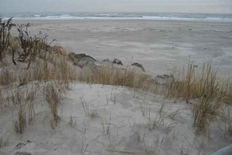 File photo of a North Wildwood beach. (Nancy Sacca)