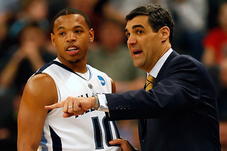 No. 2 Villanova will take on No. 10 St. Mary's in the second round of the NCAA tournament today. (Ron Cortes / Staff Photographer)