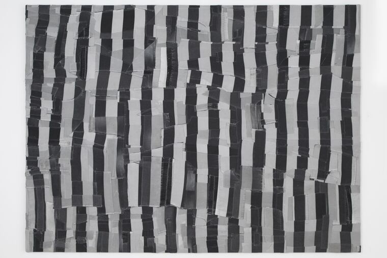 Hank Willis Thomas' "Bars," (2017), at Haverford College's Cantor Fitzgerald Gallery