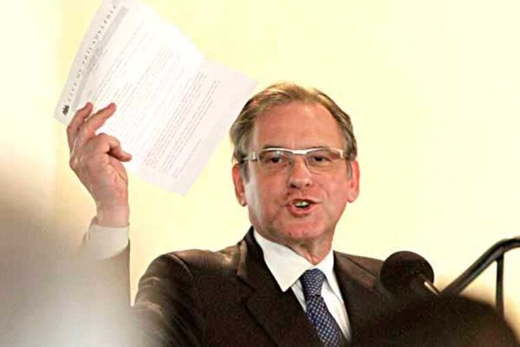 City Butkovitz said there needs to be better management of the use of physical therapy and perhaps better training for those workers that are constantly injured on the job. (Elizabeth Robertson / Staff Photographer)