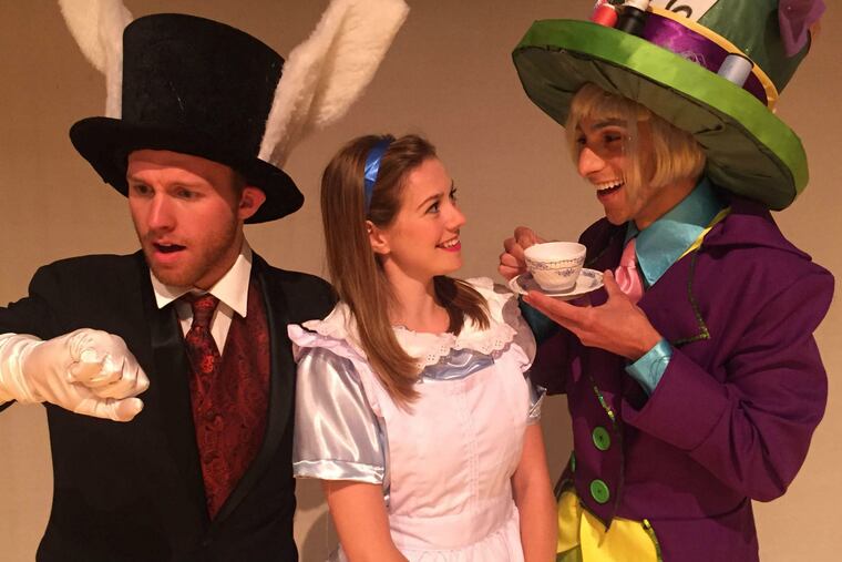 "Alice in Wonderland" at the Ocean City Theatre Co., which aims to keep its fare entertaining for families.