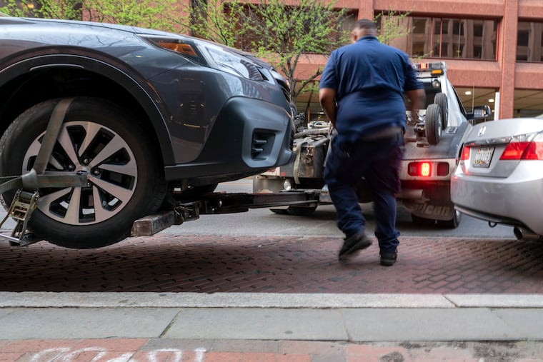 The Philadelphia Parking Authority since 2020 has been tracking the cars it tows with a searchable database. Philadelphia Police are hoping to become part of that same system to reduce confusion stemming from courtesy tows.