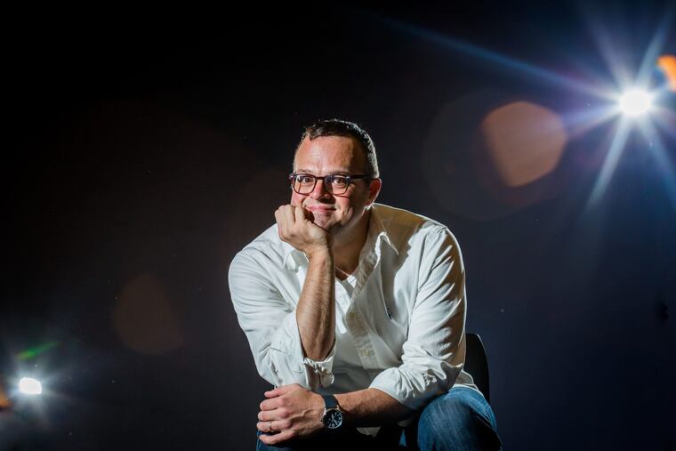 Scott Greer in "Every Brilliant Thing" at Arden Theatre Company