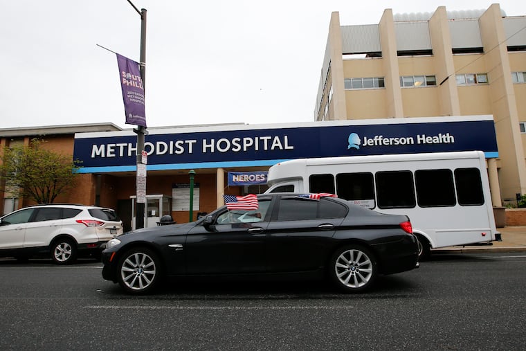 Methodist Hospital is among those owned by Thomas Jefferson University.
