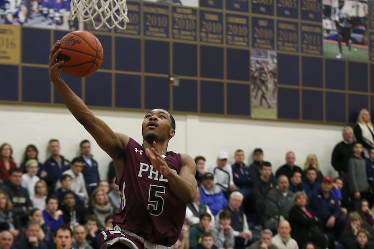 St. Joseph’s Prep’s Darius Kinnel was averaging 16.2 points entering Friday’s Catholic League game against Neumann-Goretti.