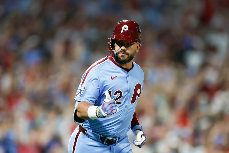 Kyle Schwarber became the first Phillie since Mike Schmidt to hit four home runs in a single game.