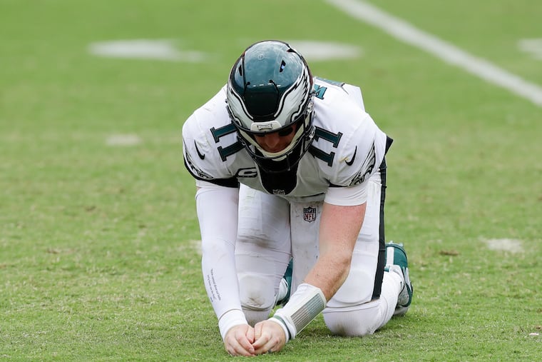 Carson Wentz looked like a quarterback who hadn’t had a preseason, which is exactly what he and every other quarterback are.
