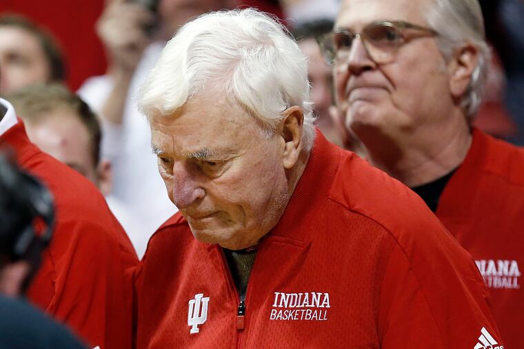 Bob Knight won 902 games and three national championships during his college coaching career.