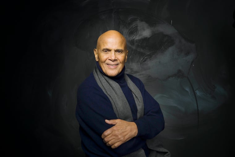 Actor, singer, and activist Harry Belafonte from the documentary film "Sing Your Song," poses for a portrait during the Sundance Film Festival in Park City, Utah on Jan. 21, 2011.