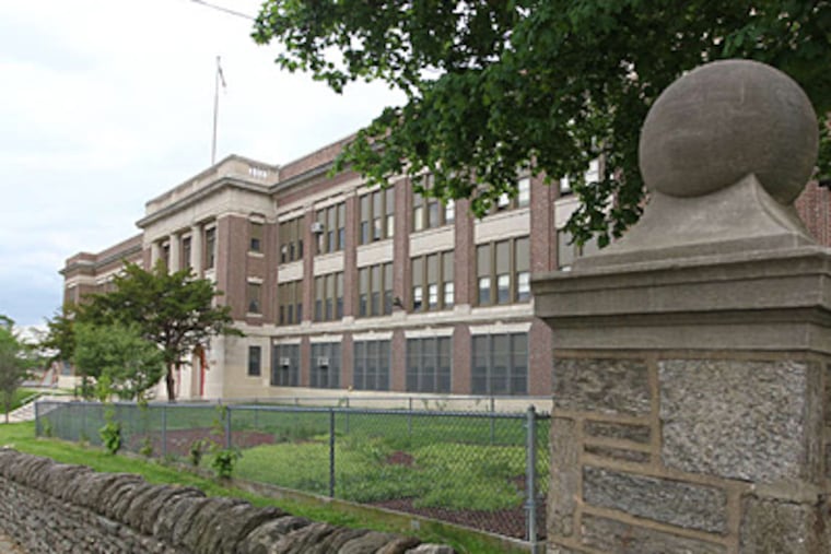Theodore Roosevelt Middle School in East Germantown, where teachers said improprieties encouraged by administrators caused huge jumps in 2009 test scores. (Michael Bryant/Staff)