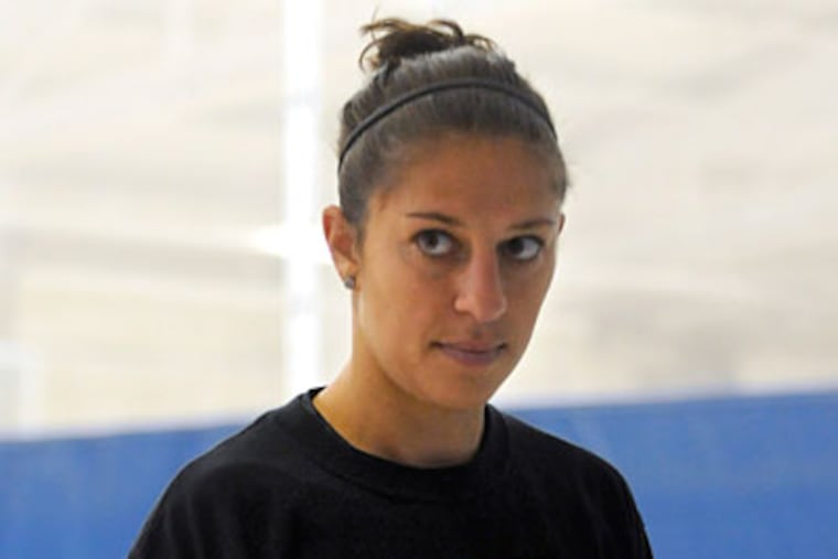 Carli Lloyd scored six of the national team's 38 goals during the Olympic qualifying tournament. (Tom Gralish/Staff Photographer)