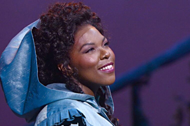 Michelle Johnson began learning the role March 26. "I could've made so many excuses," she says. "But that's not me."