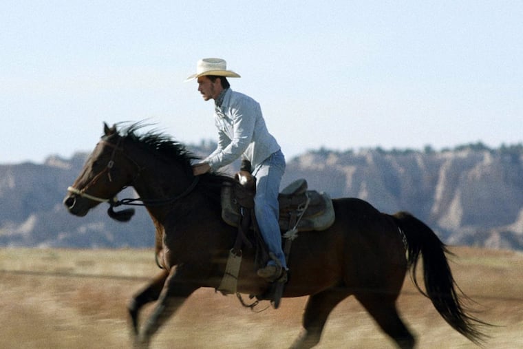 Brady Jandreau in ‘The Rider.’