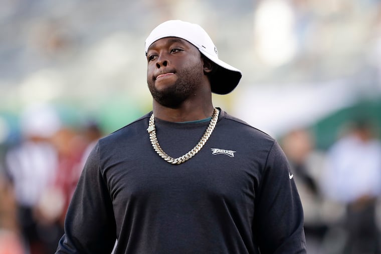Eagles defensive tackle Tim Jernigan during the preseason.
