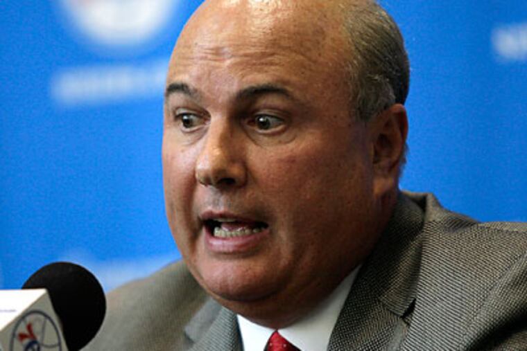 In a recent online poll, 68.3 percent of Sixers fans wanted GM Ed Stefanski gone. (Yong Kim/Staff file photo)