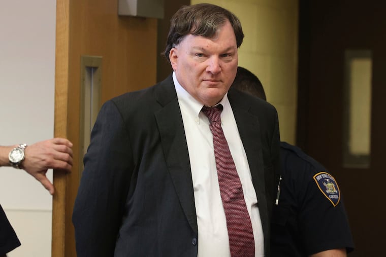 Rex Heuermann, who pleaded guilty to a string of deaths known as the Gilgo Beach killings on Wednesday, April 8, 2026, appears in this file photo from a year prior for a hearing on the charges.