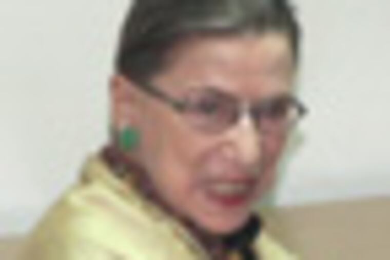 In this image provided by the U.S. Embassy in Cairo, Supreme Court Justice Ruth Bader Ginsburg is seen in Cairo, Egypt on Wednesday, Feb. 1, 2012. Ginsburg is meeting with lawyers, judges, academics and students in two North African countries in which popular uprisings toppled longtime leaders last year. Ginsburg has traveled to Tunisia following a four-day visit to Egypt. Her visits are part of a State Department effort to help the transition to democracy in both countries. (AP Photo/U.S. Embassy Egypt)