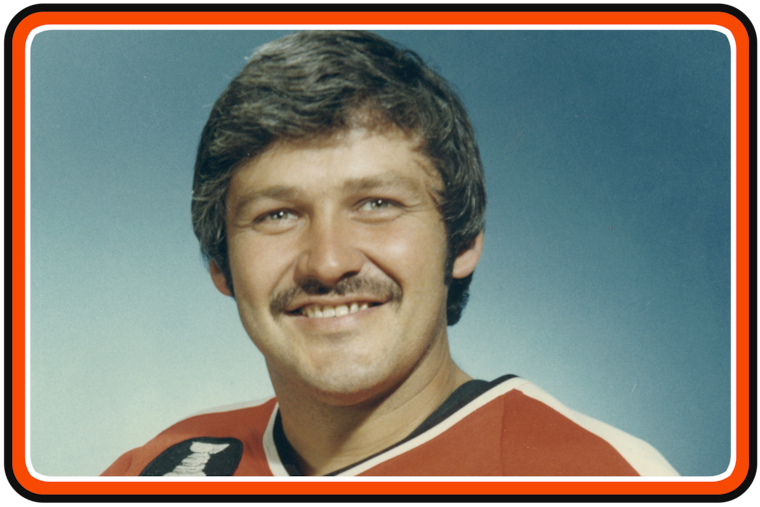 Goalie Bernie Parent led the Flyers to their only two Stanley Cup championships.