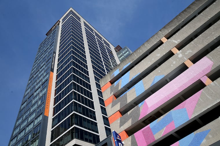 The 1213 Walnut luxury apartment building in Center City Philadelphia.