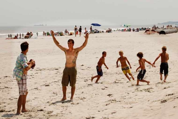A beach in Stone Harbor. (Michael S. Wirtz / Staff Photographer)