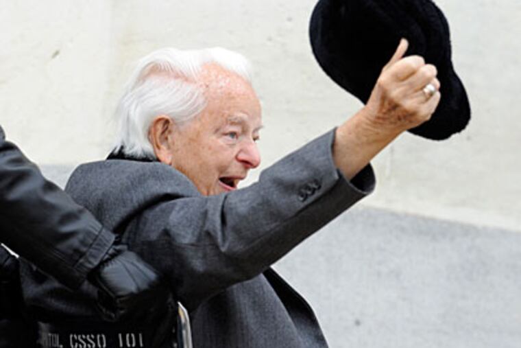 Sen. Robert Byrd who died Monday at the age of 92. (AP Photo/Susan Walsh, File)