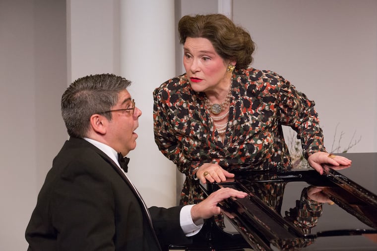 "Souvenir" at Act II Playhouse, with Sonny Leo and April Woodall