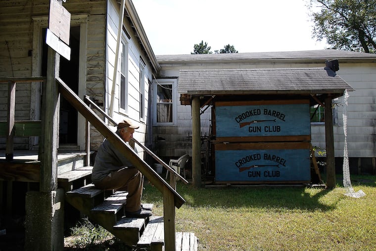 Pine Barrens' resident Bill Wasiowich in 2012. Now in his 80s, Wasiowich has lived off the land for decades. David Maialetti / File Photograph
