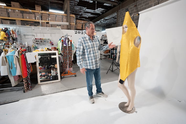 Robert Berman, co-owner of Rasta Imposta/Imposta Costumes, in Runnemede, N.J., spoke with The Inquirer last year about how tariffs had disrupted the business.