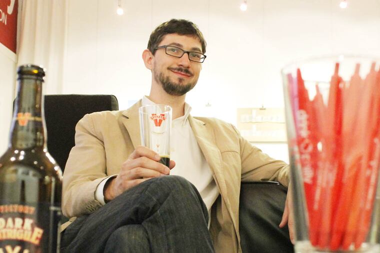 Adam Schmidt, founder and president of Drink Philly, on Sunday, May 5, 2013.