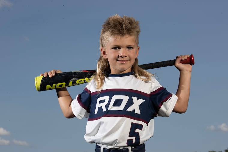 Rory Ehrlich, 6, of West Pottsgrove, won the kid's division of the USA Mullet Championships in August 2023, beating out more the 900 children for the title.