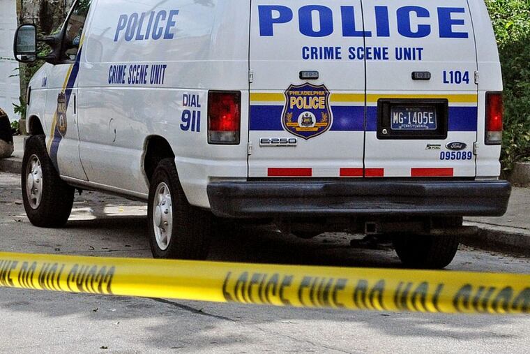 An 85-year-old man was found dead with numerous stab wounds Tuesday afternoon inside a West Philadelphia home, police said.