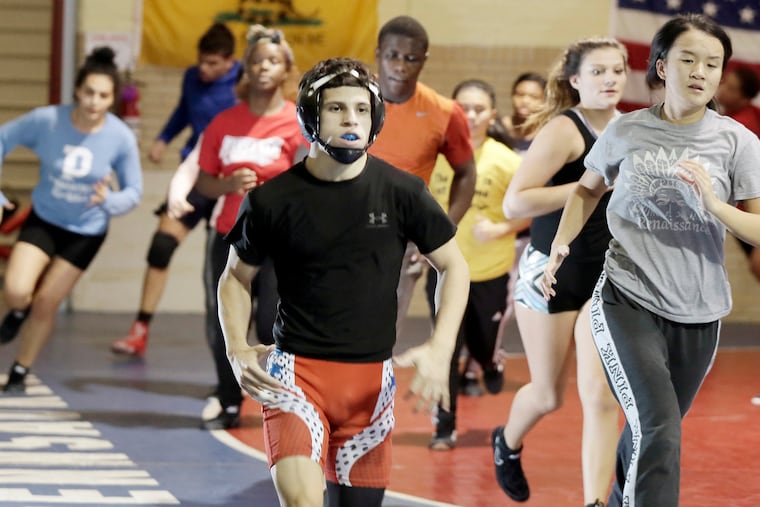 Junior 106-pounder Carlos Padua is on pace to become Pennsauken's all-time leader in career victories.